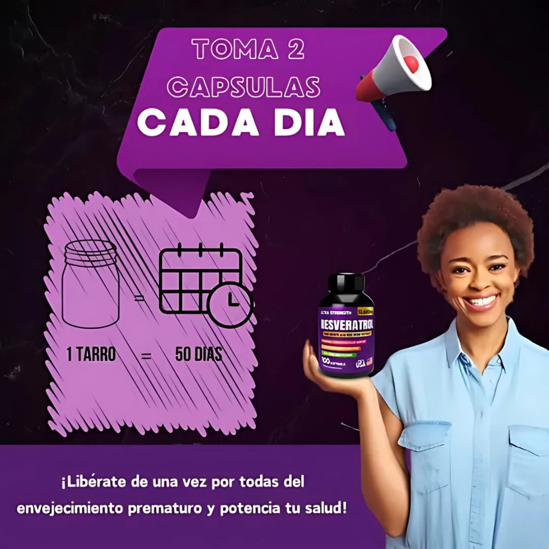 Resveratrol Plus Antioxidante